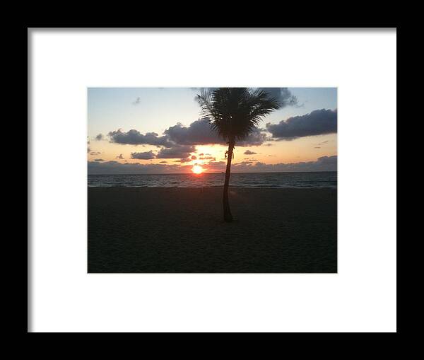 Sunrise Framed Print featuring the photograph Soft Sunrise by Audrey Robillard
