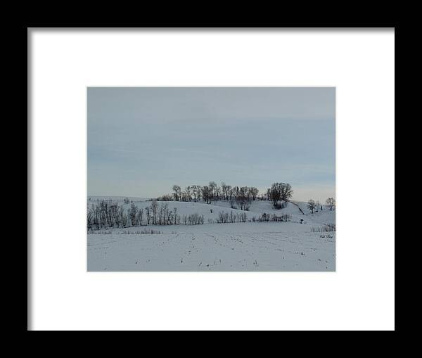 Rolling Hills Framed Print featuring the photograph Soft by Wild Thing