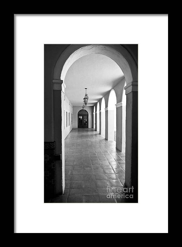 Architectural Framed Print featuring the photograph Softly Lit by Mother Nature by Lawrence Burry