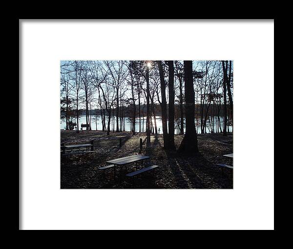 Landscape Framed Print featuring the photograph Solitude by Fortunate Findings Shirley Dickerson
