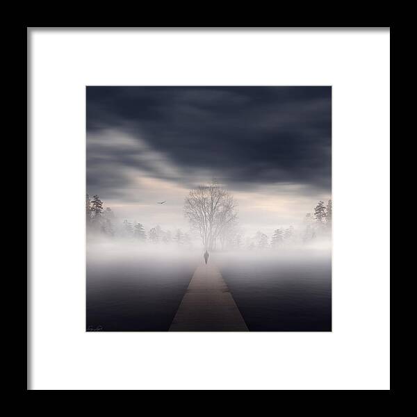 Soul Framed Print featuring the digital art Soul's Journey by Lourry Legarde