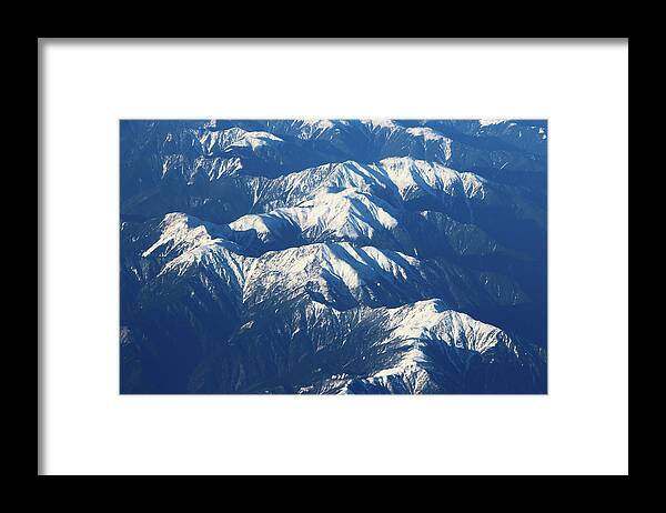 Scenics Framed Print featuring the photograph South Alps Japan by Photography By Dalang5