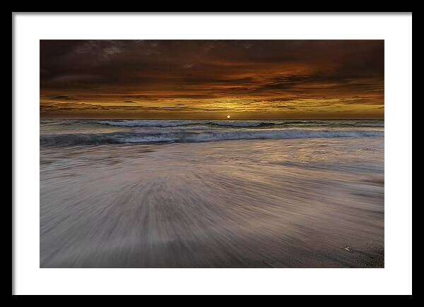 Beach Framed Print featuring the photograph South Beach Color by Don Hoekwater Photography