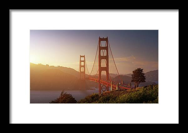 Usa Framed Print featuring the photograph South Golden Gate. by Juan Pablo De