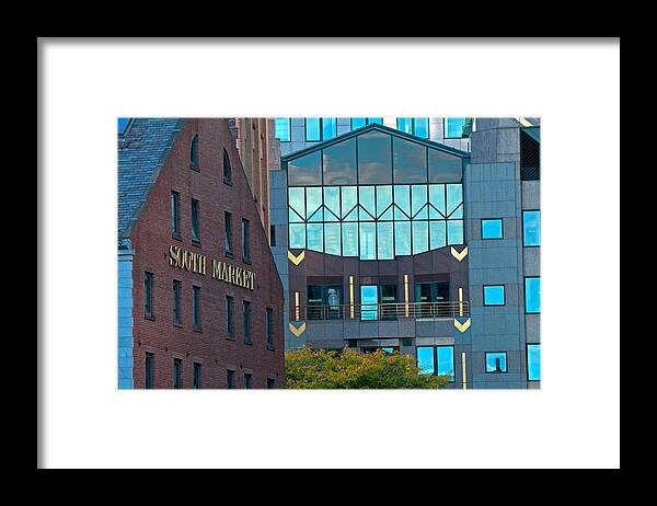 Boston Framed Print featuring the photograph South Market by Paul Mangold