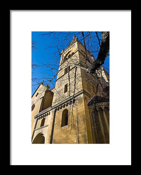 01 - Colors Framed Print featuring the photograph Southern bell tower by Charles Lupica