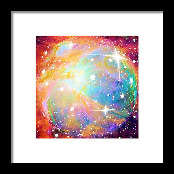 Space Framed Print featuring the photograph Space by Elizabeth Budd