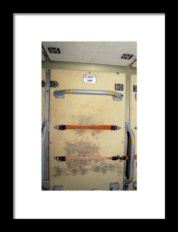 Interior Panel 406 Framed Print featuring the photograph Space Station Microbial Contamination by Nasa