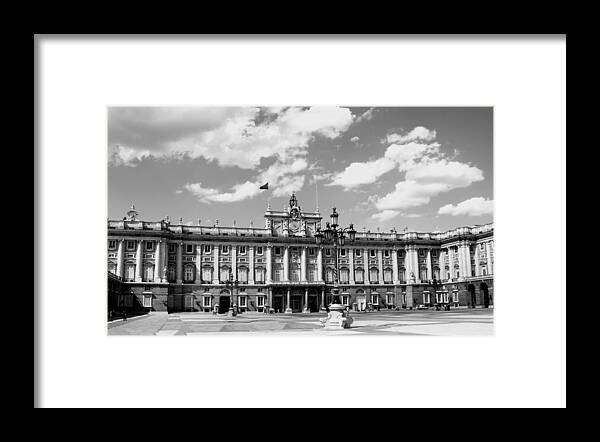 Spain Framed Print featuring the photograph Spain - Madrid - Royal Palace - Palacio Real by Jacqueline M Lewis