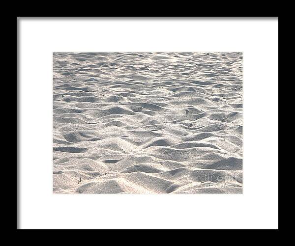 Sand Framed Print featuring the photograph Sparkling Sands by Roxy Riou