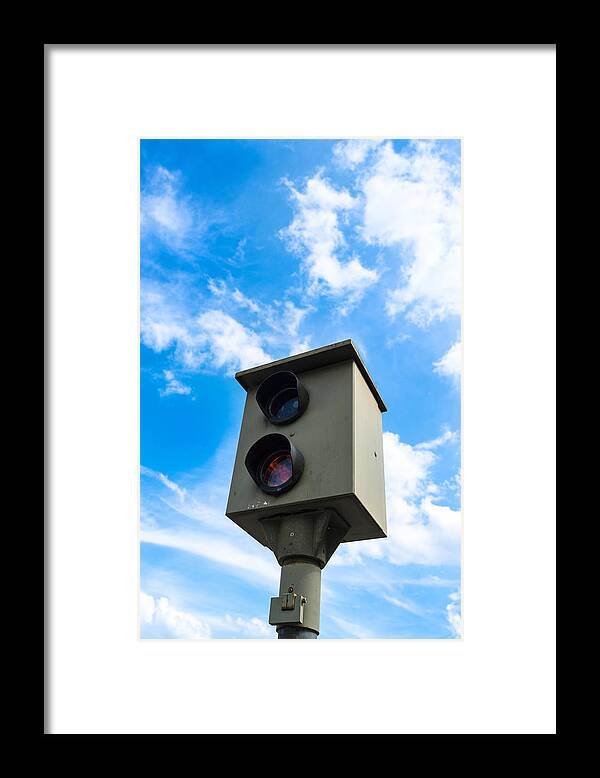 Camera Framed Print featuring the photograph Speed camera by Frank Gaertner