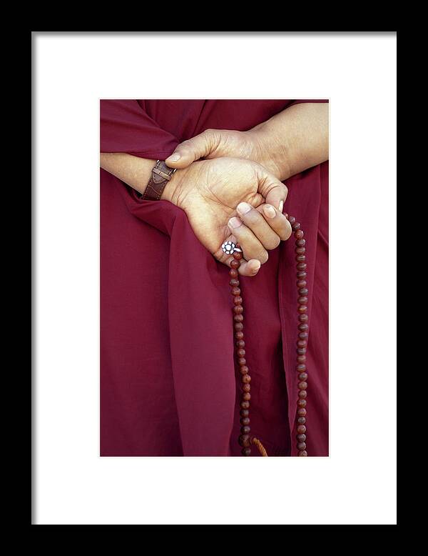 People Framed Print featuring the photograph Spirituality And Modernity by Pablo Jeffs Munizaga - Fototrekking