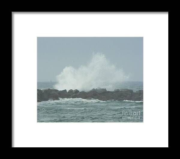 Oregon Framed Print featuring the photograph Splash 2 by Gallery Of Hope 