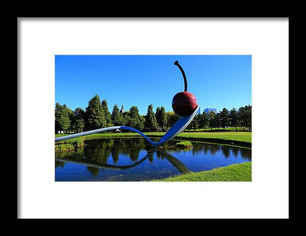 Spoonbridge And Cherry Framed Print featuring the photograph Spoonbridge and Cherry 3 by Rachel Cohen