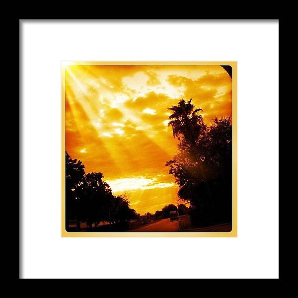 Fire Framed Print featuring the photograph Spreading Fires by Akim Lai-Fang
