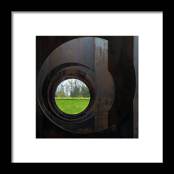Abstract Framed Print featuring the photograph Spring by Luc Vangindertael (lagrange)