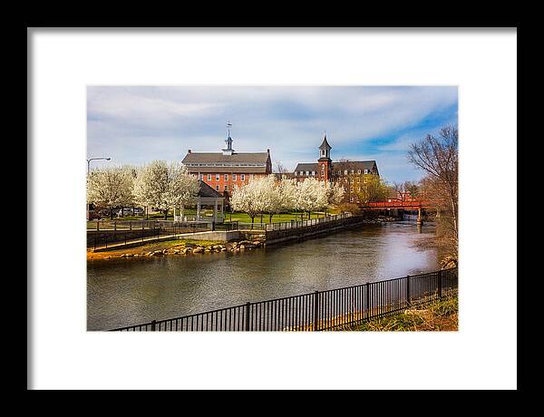 Spring Framed Print featuring the photograph Spring Mills by Robert Clifford
