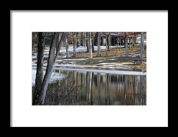 Landscape Framed Print featuring the photograph Spring Thaw by Jack Harries