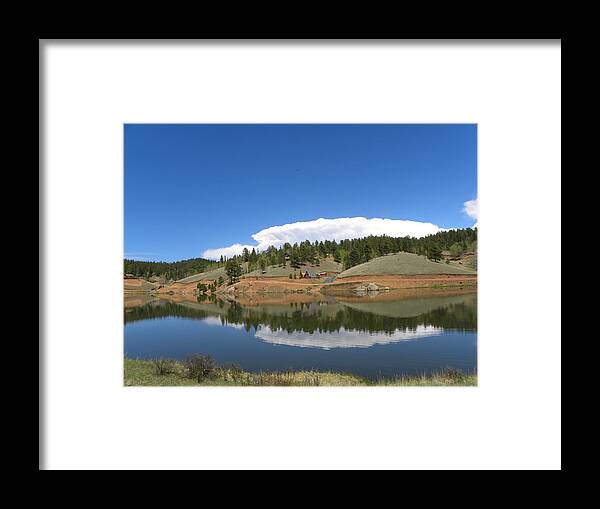 Burgess Framed Print featuring the photograph Ridge Over Burgess Res Divide CO by Margarethe Binkley