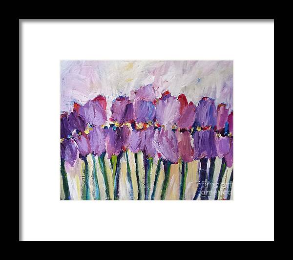 Spring Framed Print featuring the painting Springs Ahead by Sherry Harradence