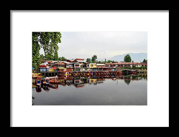 Tranquility Framed Print featuring the photograph Srinagar, Jammu & Kashmir by Anand Purohit