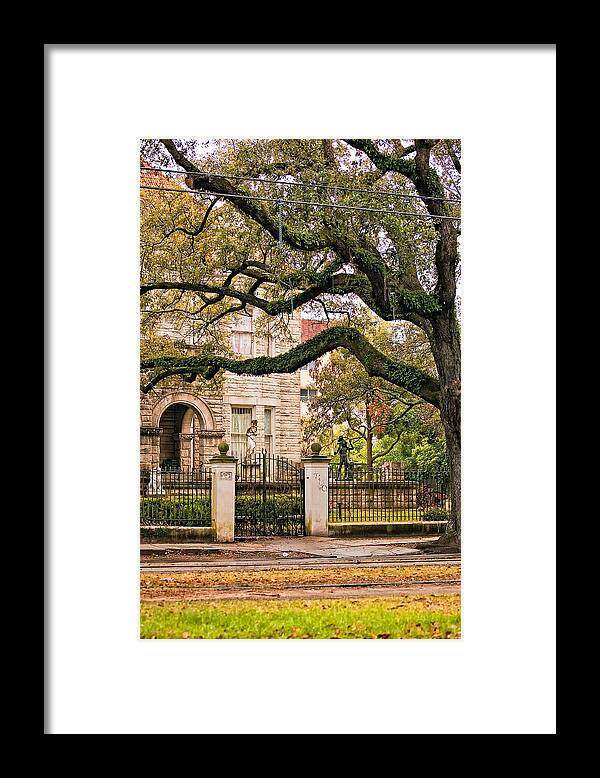  Home Framed Print featuring the photograph St. Charles Ave. by Steve Harrington