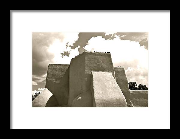 St Francis Framed Print featuring the photograph St. Francis de Assisi by Kim Pippinger