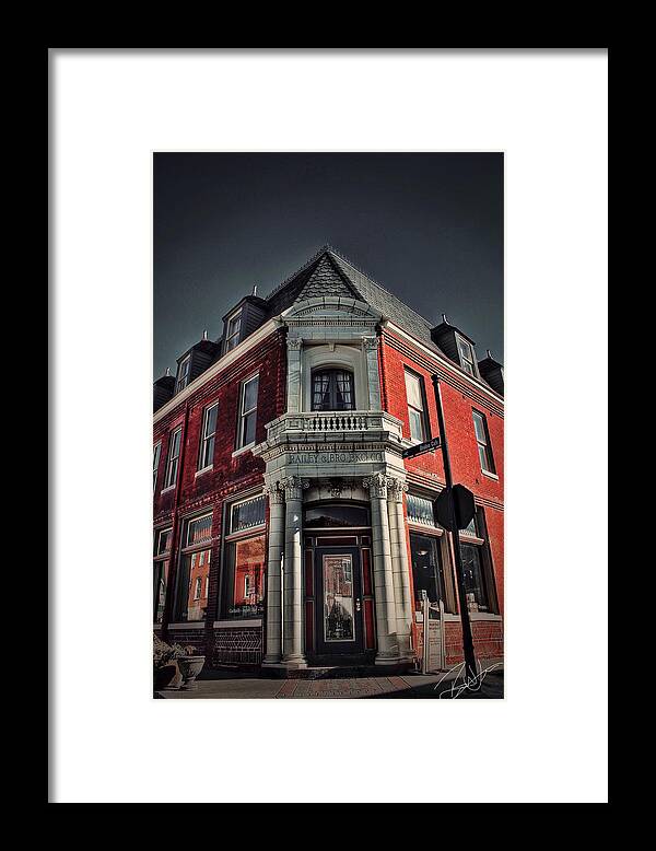 Hotel Framed Print featuring the photograph St. George Hotel by Brian Lea