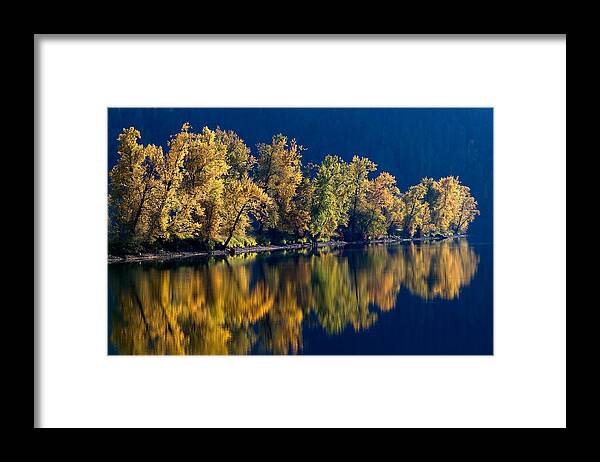 Columbia River Basin Framed Print featuring the photograph St. Joe River Reflections by Theodore Clutter