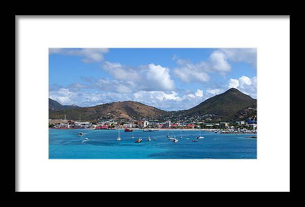 Scenic Framed Print featuring the photograph St. Maarten by Lois Lepisto