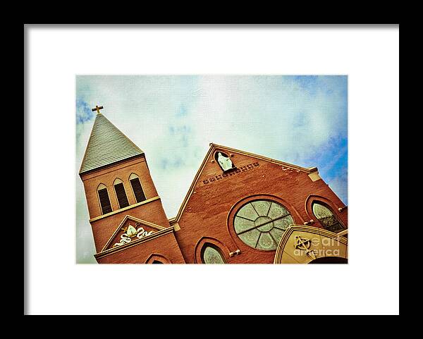 Church Framed Print featuring the photograph St. Michael's Church by Colleen Kammerer