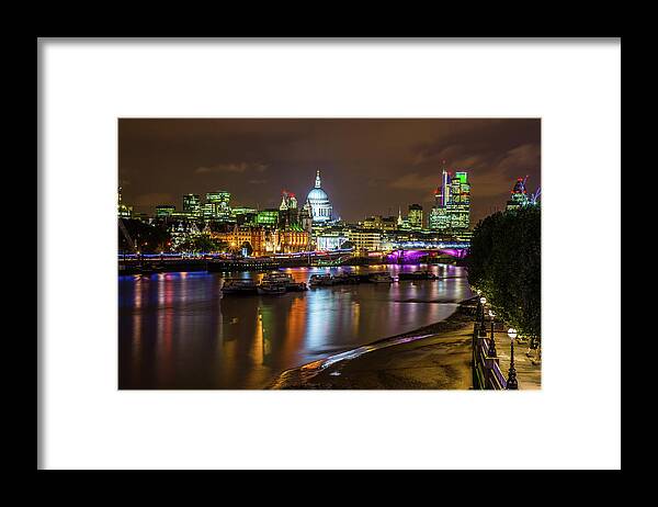 Built Structure Framed Print featuring the photograph St Pauls Cathedral by Gopal Krishnan