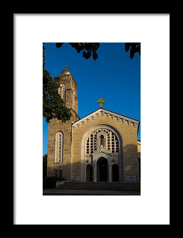 1948 Framed Print featuring the photograph St Sophia Tower and Entrance by Ed Gleichman