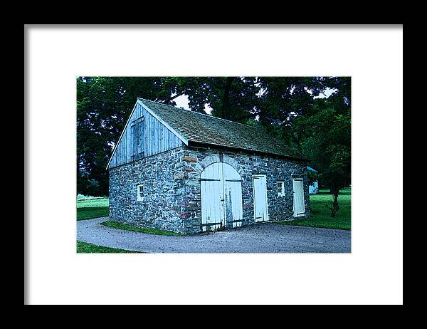 Stables Framed Print featuring the photograph Stables by Michael Porchik
