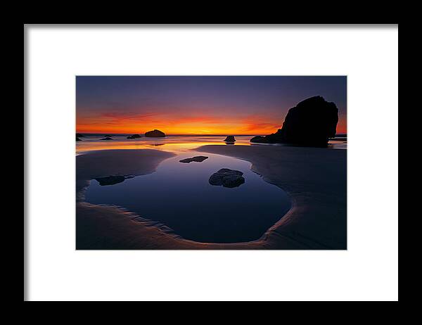 Stacks Framed Print featuring the photograph Stacks and Stones by Michael Dawson