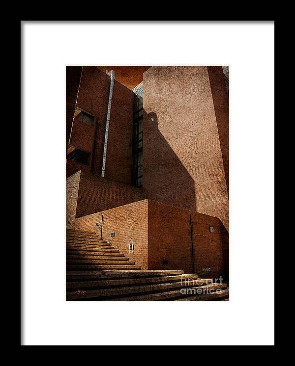 Stairs Framed Print featuring the photograph Stairway to Nowhere by Lois Bryan