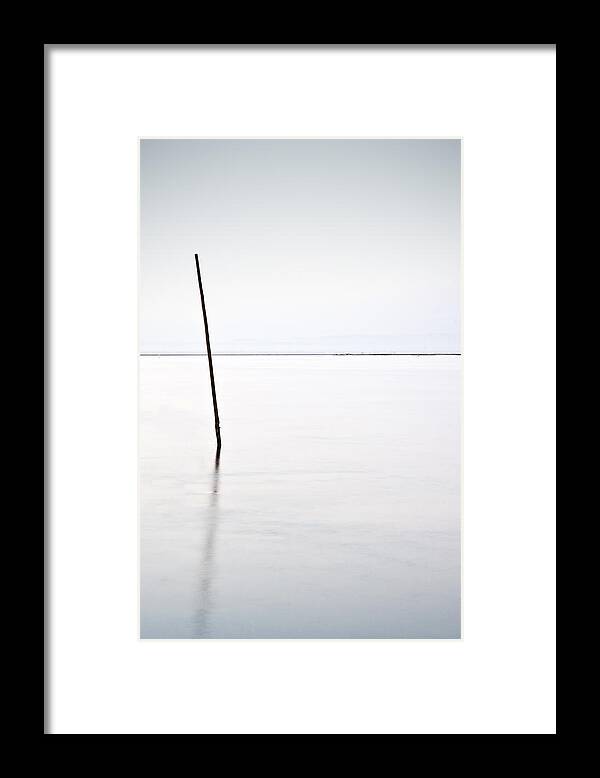 Waterscape Framed Print featuring the photograph Standing alone by Jorge Maia