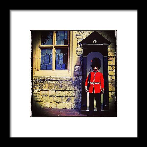 Tower Framed Print featuring the photograph Standing Strong by Hermes Fine Art