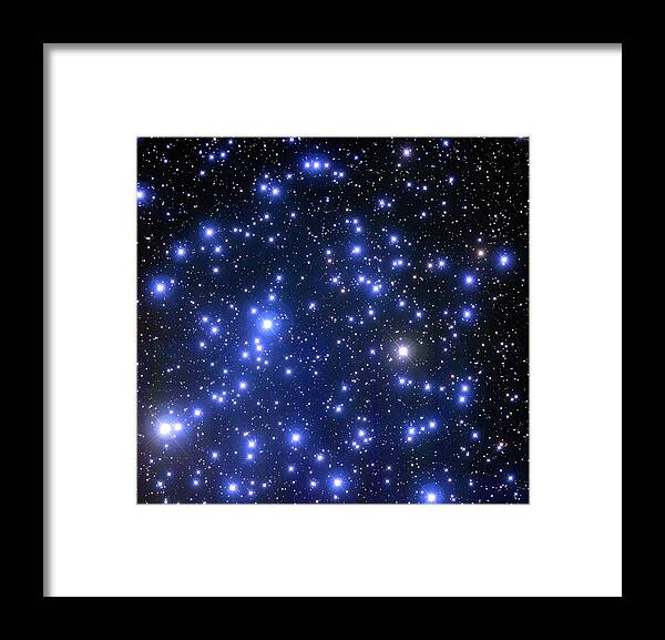Star Cluster Framed Print featuring the photograph Star Cluster M35 by J-c Cuillandre/canada-france-hawaii Telescope/science Photo Library