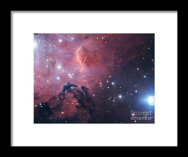Science Framed Print featuring the photograph Star Formation Region Gum 15 by ESO/Science Source