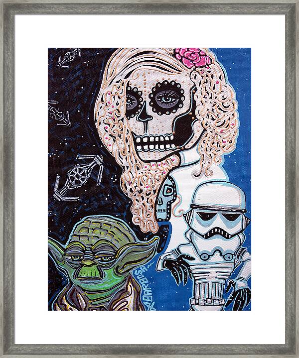 star wars sugar skull