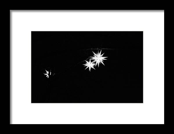 Stars Framed Print featuring the photograph Starlight Part II by Barbara Bardzik