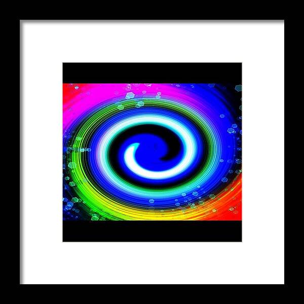Beauty Framed Print featuring the photograph Stars Fall Into The Vortex by Urbane Alien