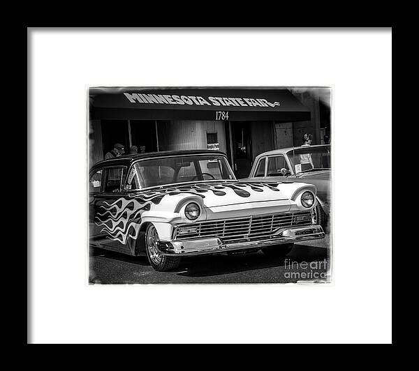 Car Framed Print featuring the photograph State Fair Show by Perry Webster