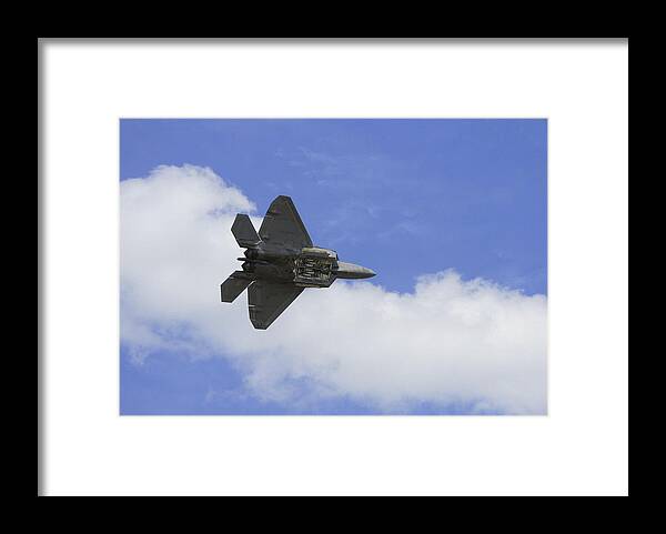 Sun N Fun 2014 Framed Print featuring the photograph Stealth by Laurie Perry