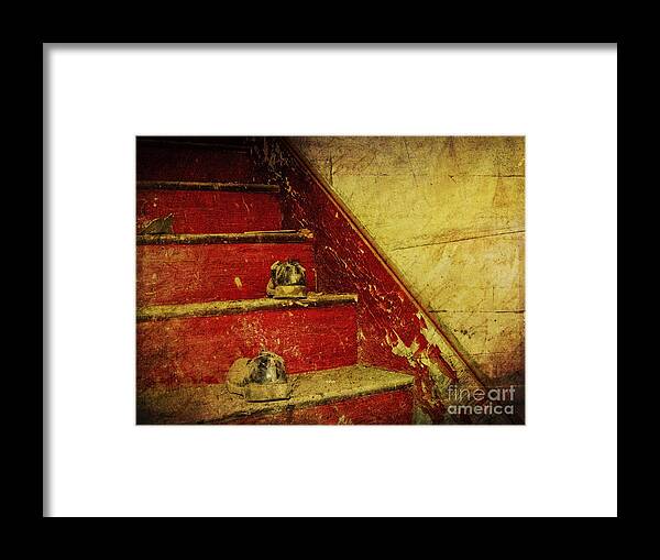 Shoes Framed Print featuring the photograph Step Back in Time by Debra Fedchin