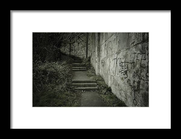 Steps Framed Print featuring the photograph Steps by Jim Orr