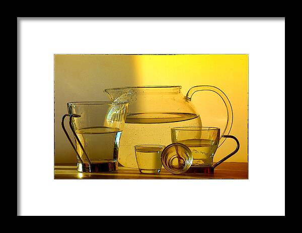 Still Life Framed Print featuring the photograph Still life in afterglow by Andrei SKY