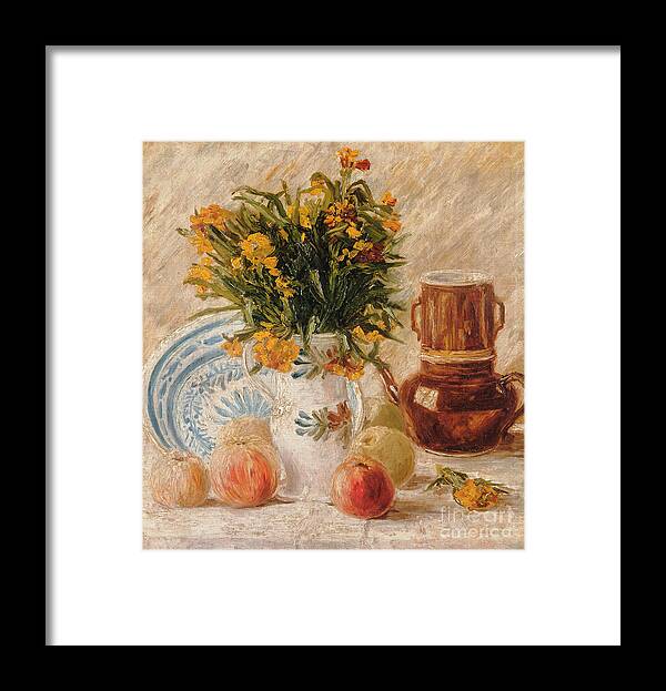 1887 Framed Print featuring the painting Still Life by Vincent van Gogh