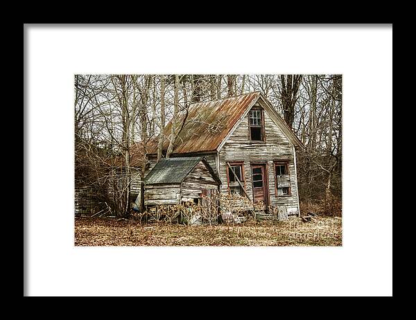 House Framed Print featuring the photograph Still Standing by Terry Rowe